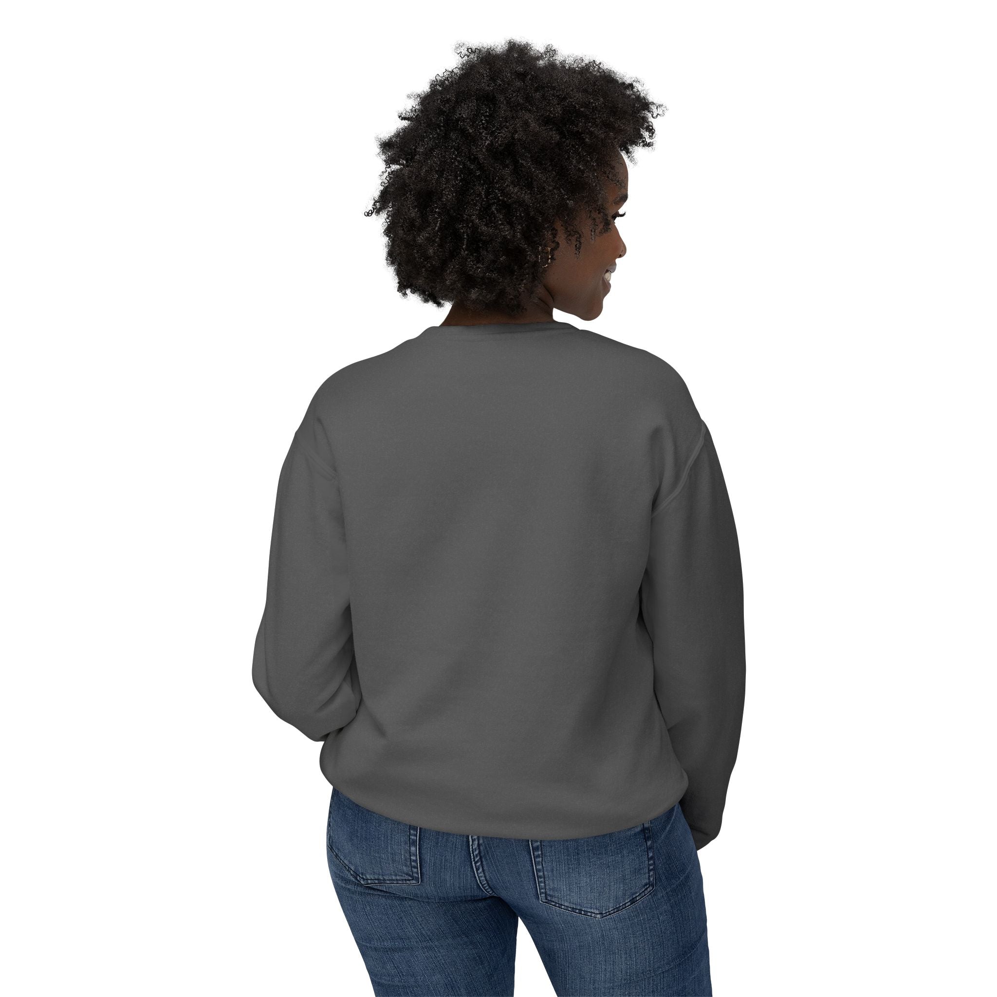 Popcorn Night Crewneck Sweatshirt — “Get The Popcorn! Shit About to Go Down” Graphic