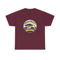 Hakuna Matata Safari T-Shirt — Vintage Sunset Elephant & Acacia Tree Tee