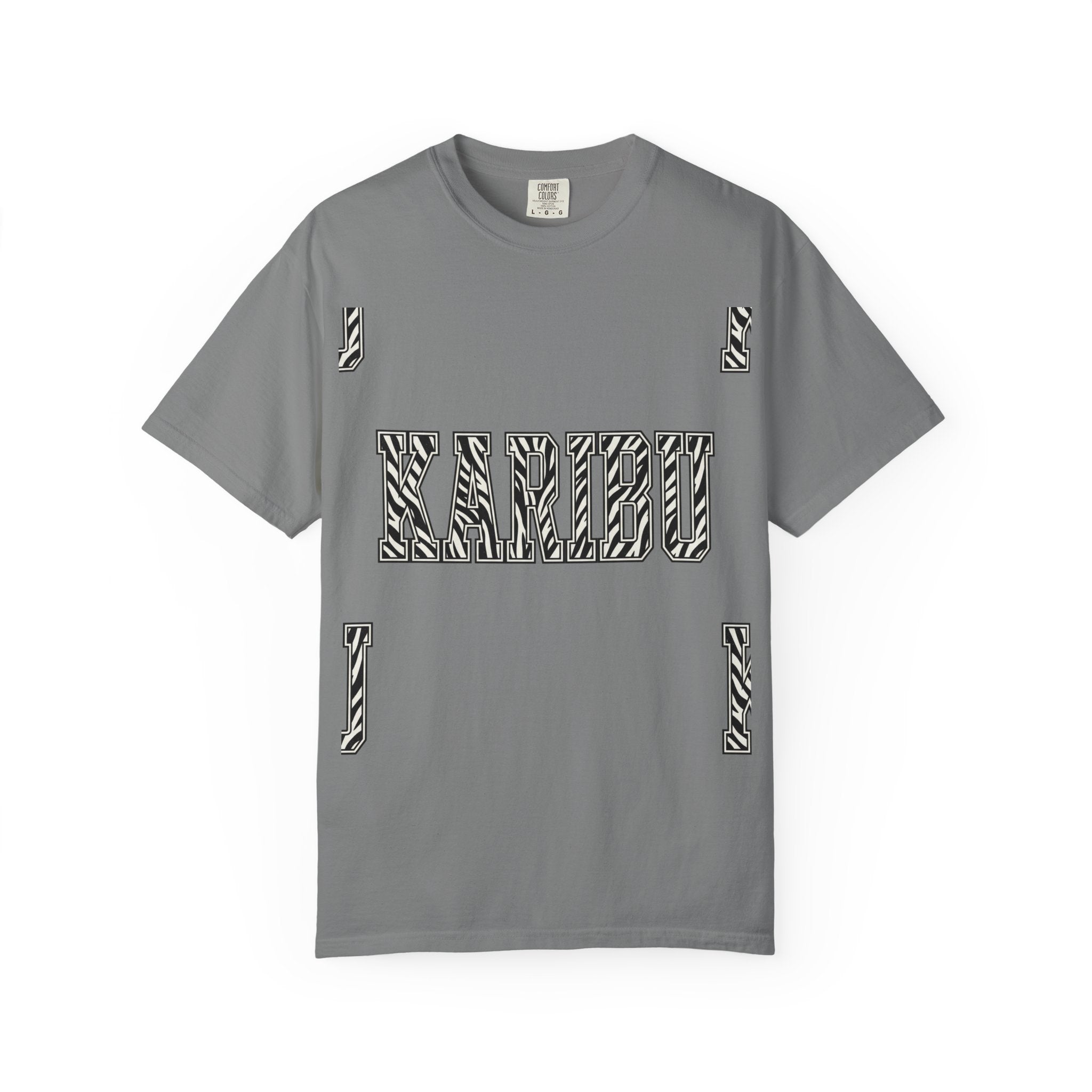 Karibu Zebra-Pattern T-Shirt