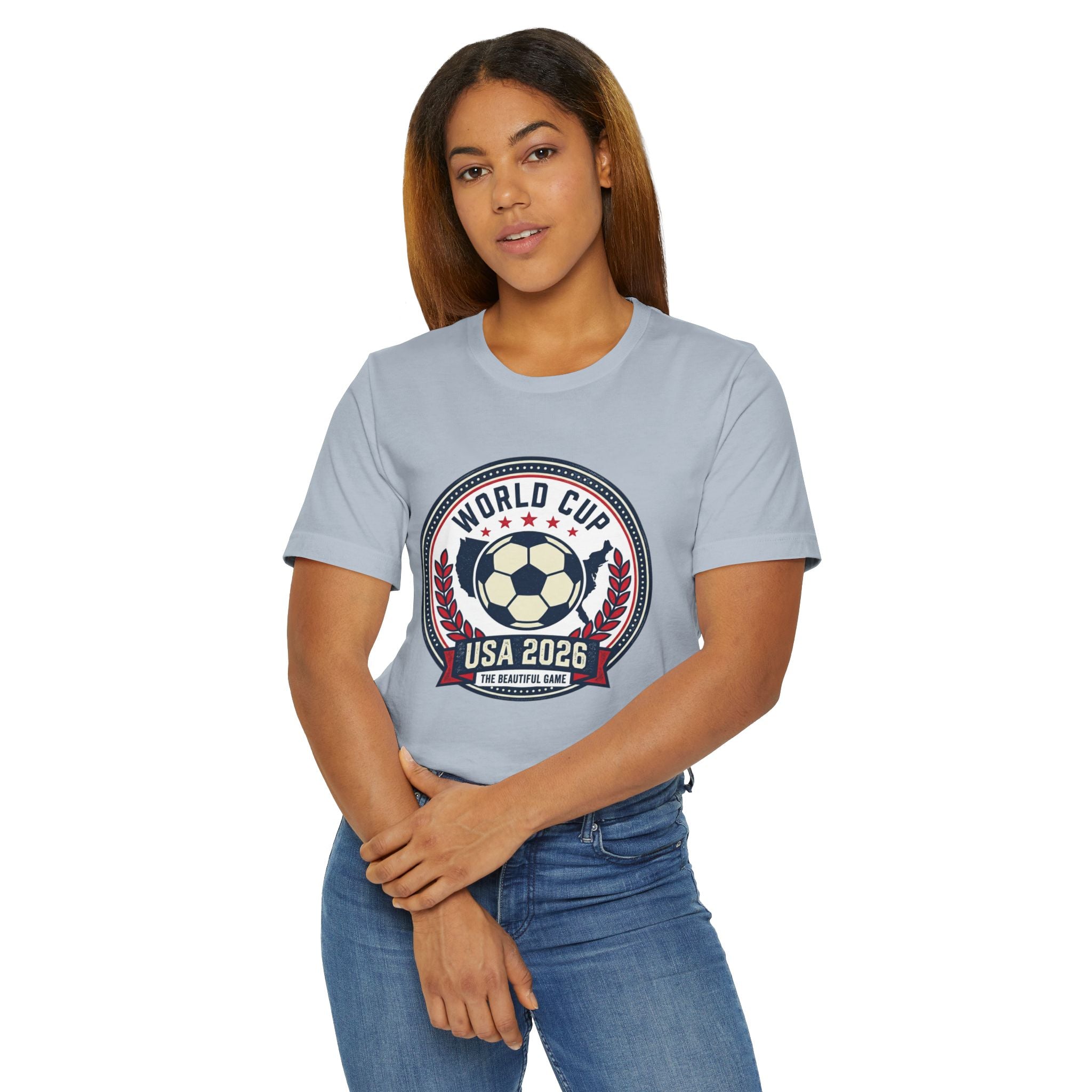 World Cup USA 2026 Soccer T-Shirt – 'The Beautiful Game' Fan Tee