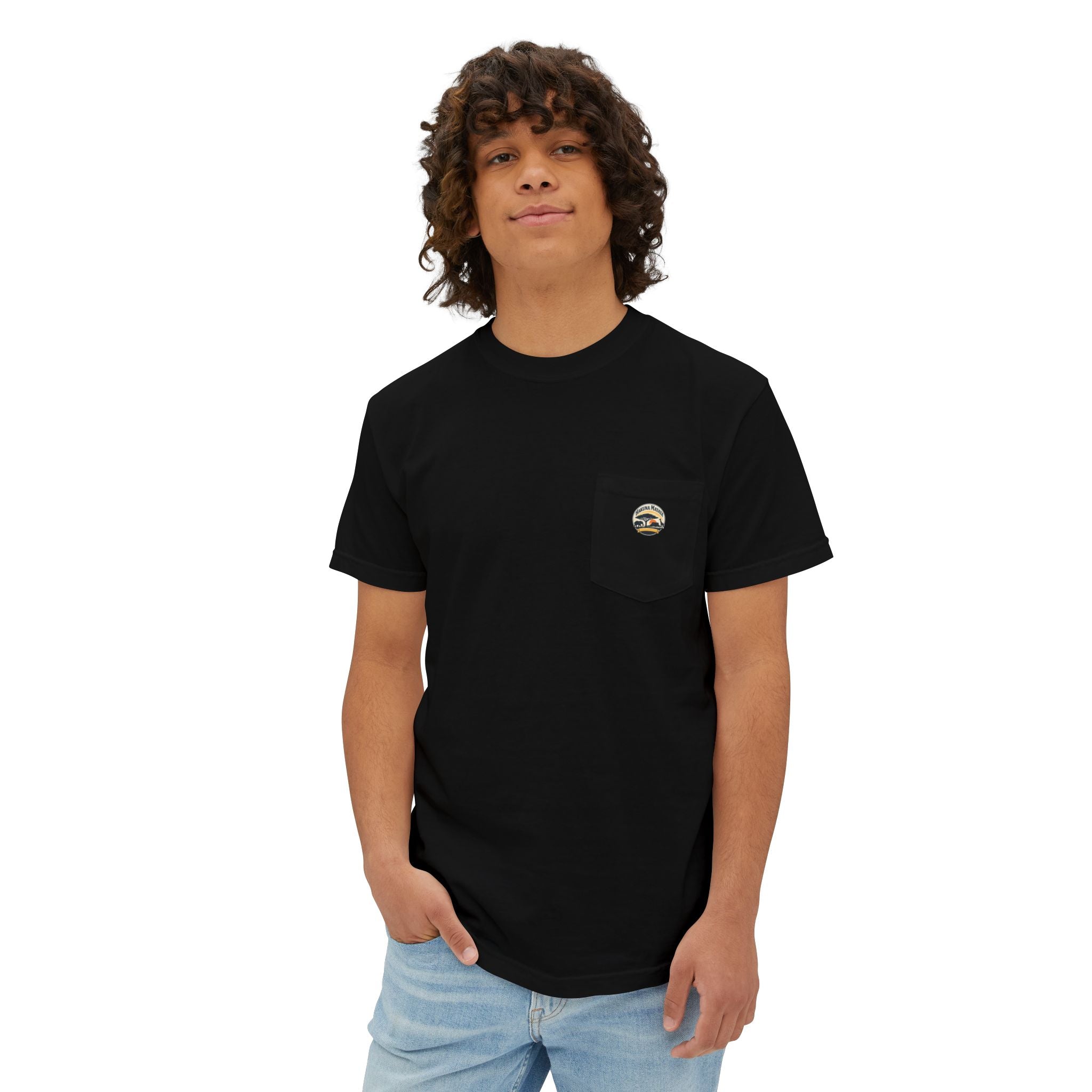 Hakuna Matata Pocket T‑Shirt — Retro Safari Graphic Tee