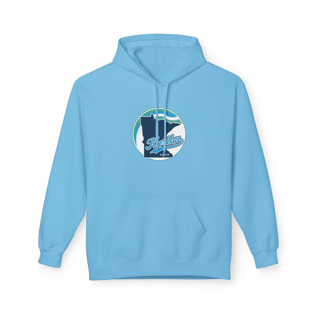 Retro Surf Whale Hoodie — 'Find the Way' Ocean Graphic Pullover