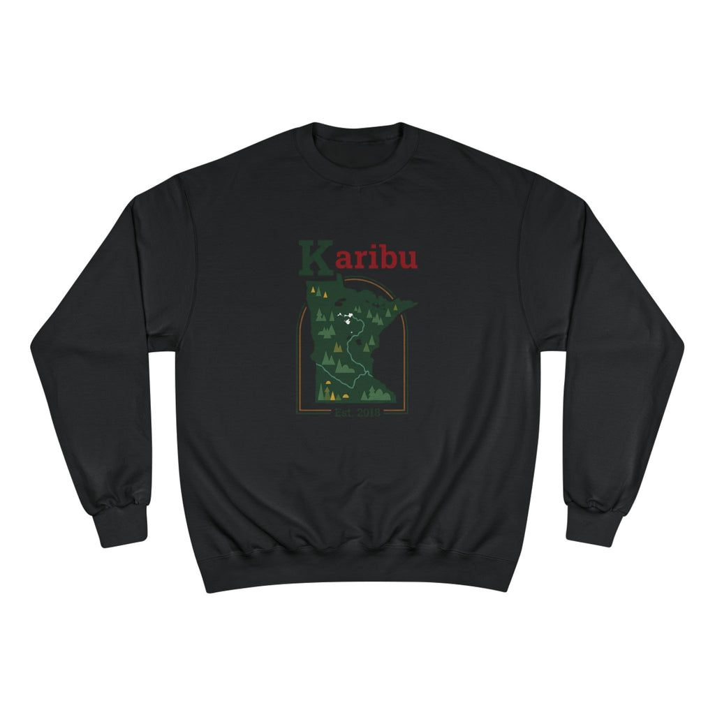 Sweatshirt — Karibu Minnesota Graphic Crewneck (Est. 2018)