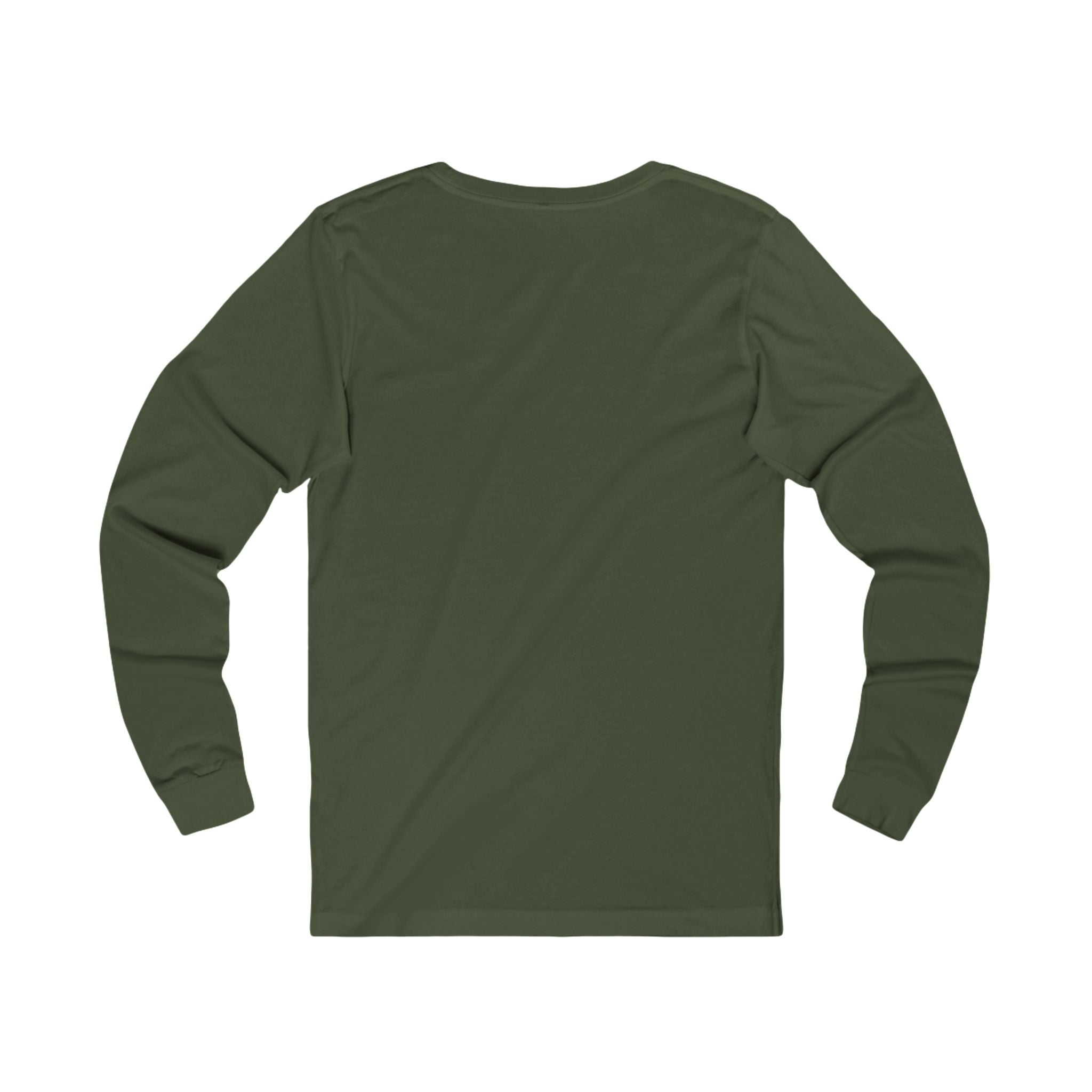Karibu Vertical Repeat Long Sleeve Tee — Swahili Welcome Graphic Shirt