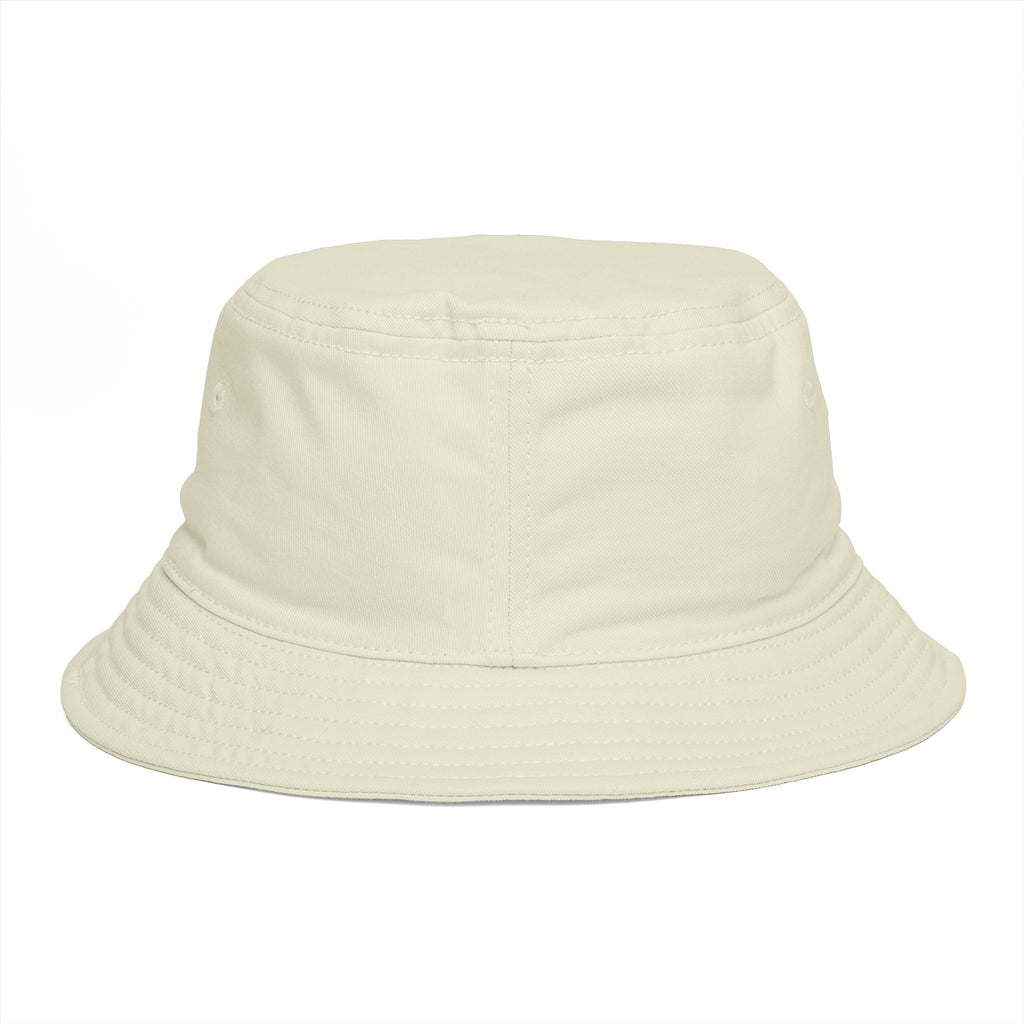 Tropical Palm Bucket Hat — Vintage Beach Sunset Design