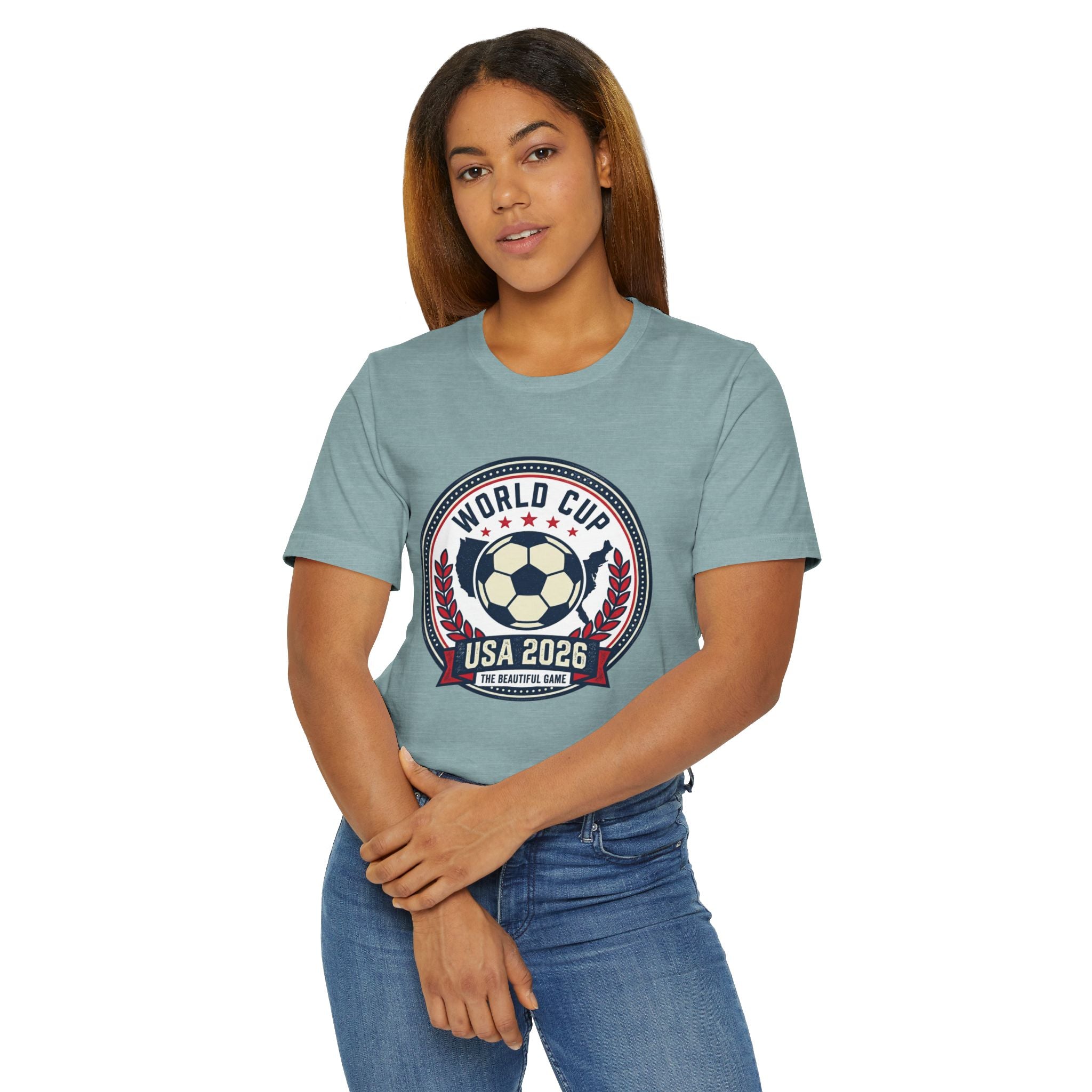 World Cup USA 2026 Soccer T-Shirt – 'The Beautiful Game' Fan Tee