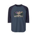 Northern Lights Raglan Shirt — Aurora Graphic 3/4 Sleeve