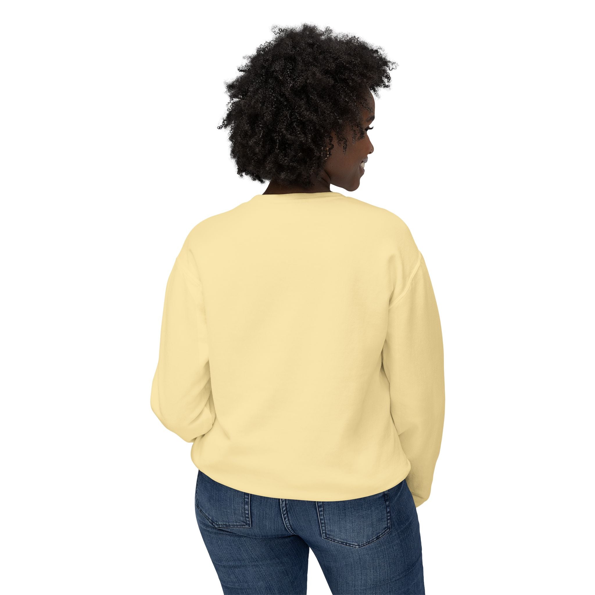 Popcorn Night Crewneck Sweatshirt — “Get The Popcorn! Shit About to Go Down” Graphic