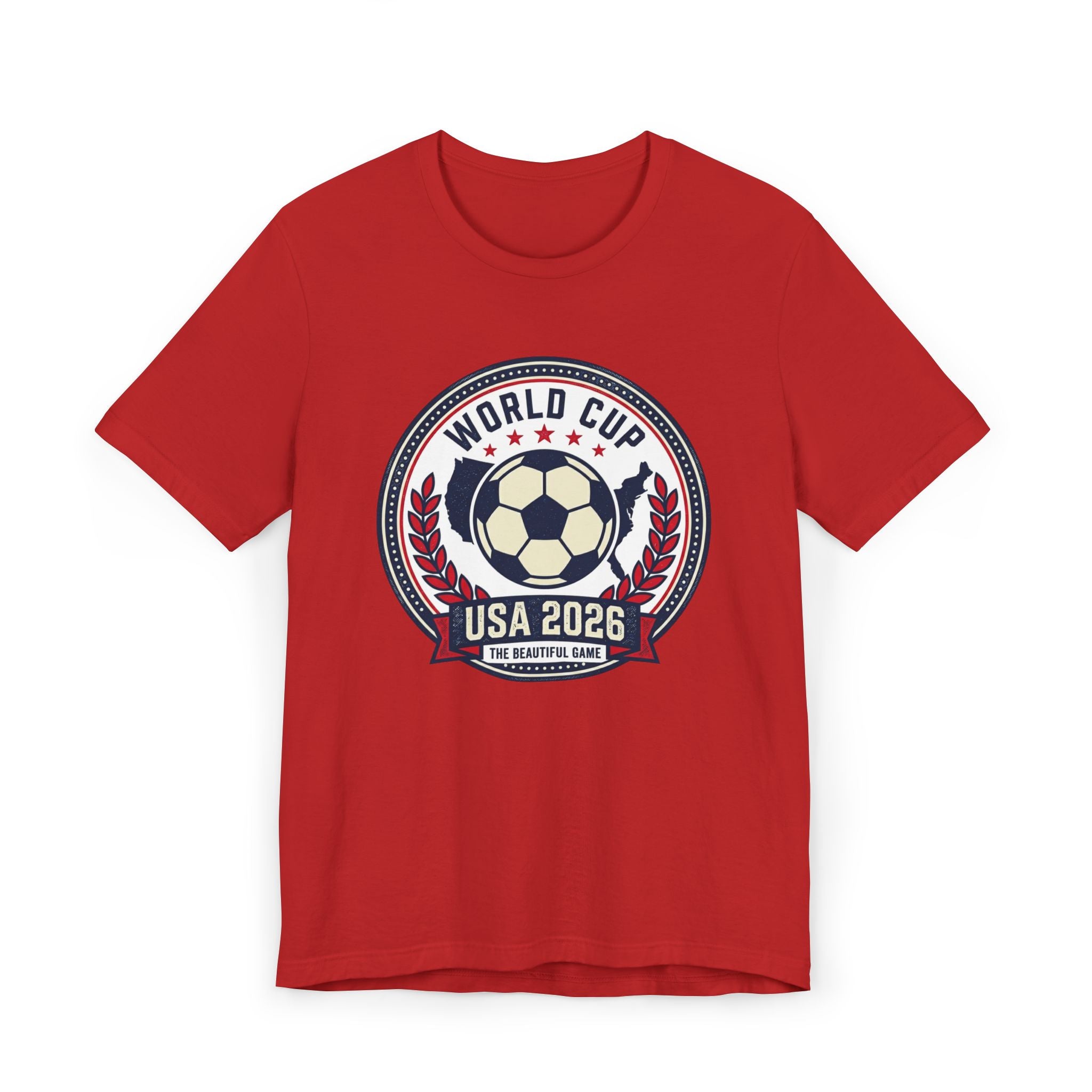 World Cup USA 2026 Soccer T-Shirt – 'The Beautiful Game' Fan Tee