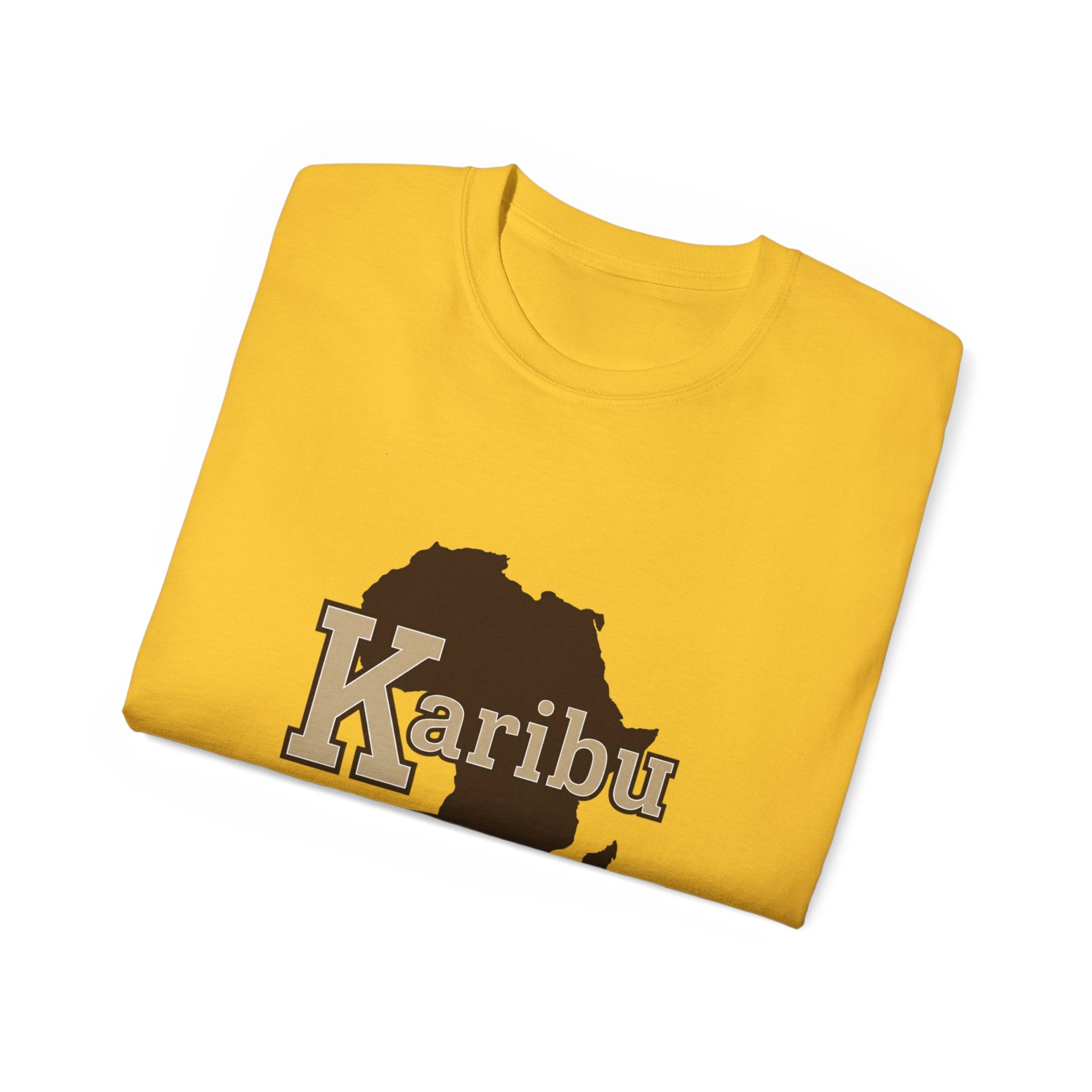 Karibu Africa Map T-Shirt — Est. 2018 Welcome Tee