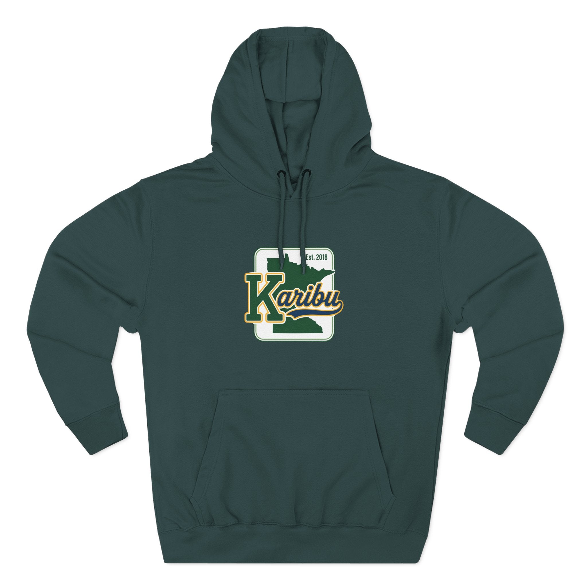 Hoodie — Karibu Vintage Patch Pullover Hoodie