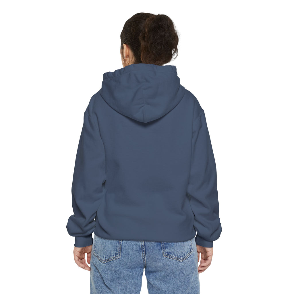 Karibu Minnesota Map Hoodie — Retro Night Sky State Pride Pullover