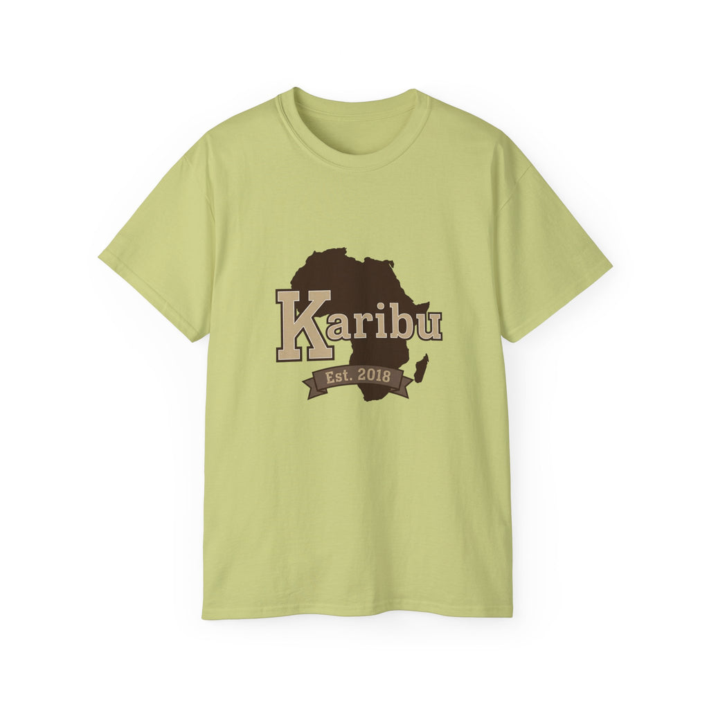 Karibu Africa Map T-Shirt — Est. 2018 Welcome Tee